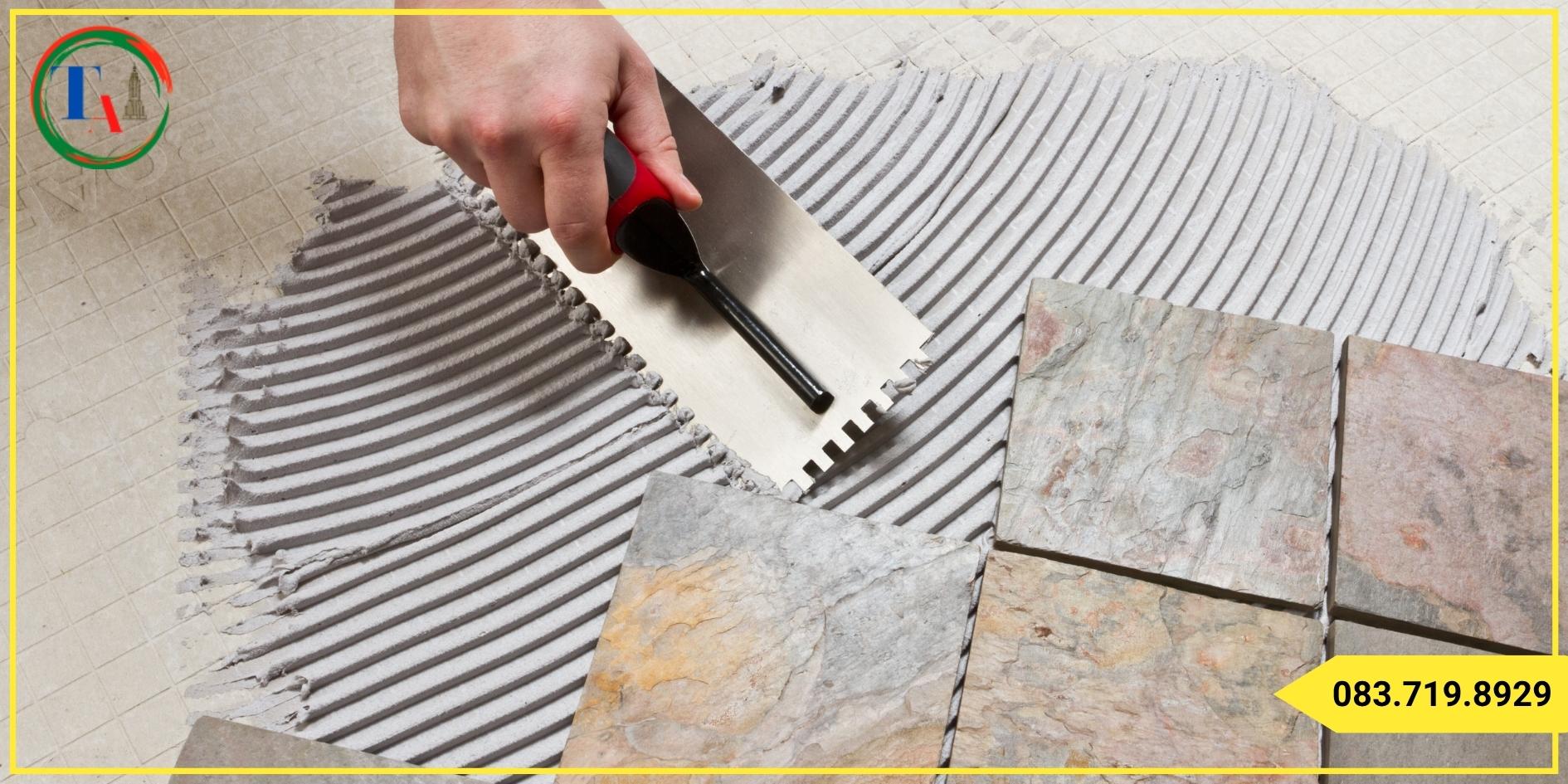 Lưu ý khi sử dụng keo dán gạch