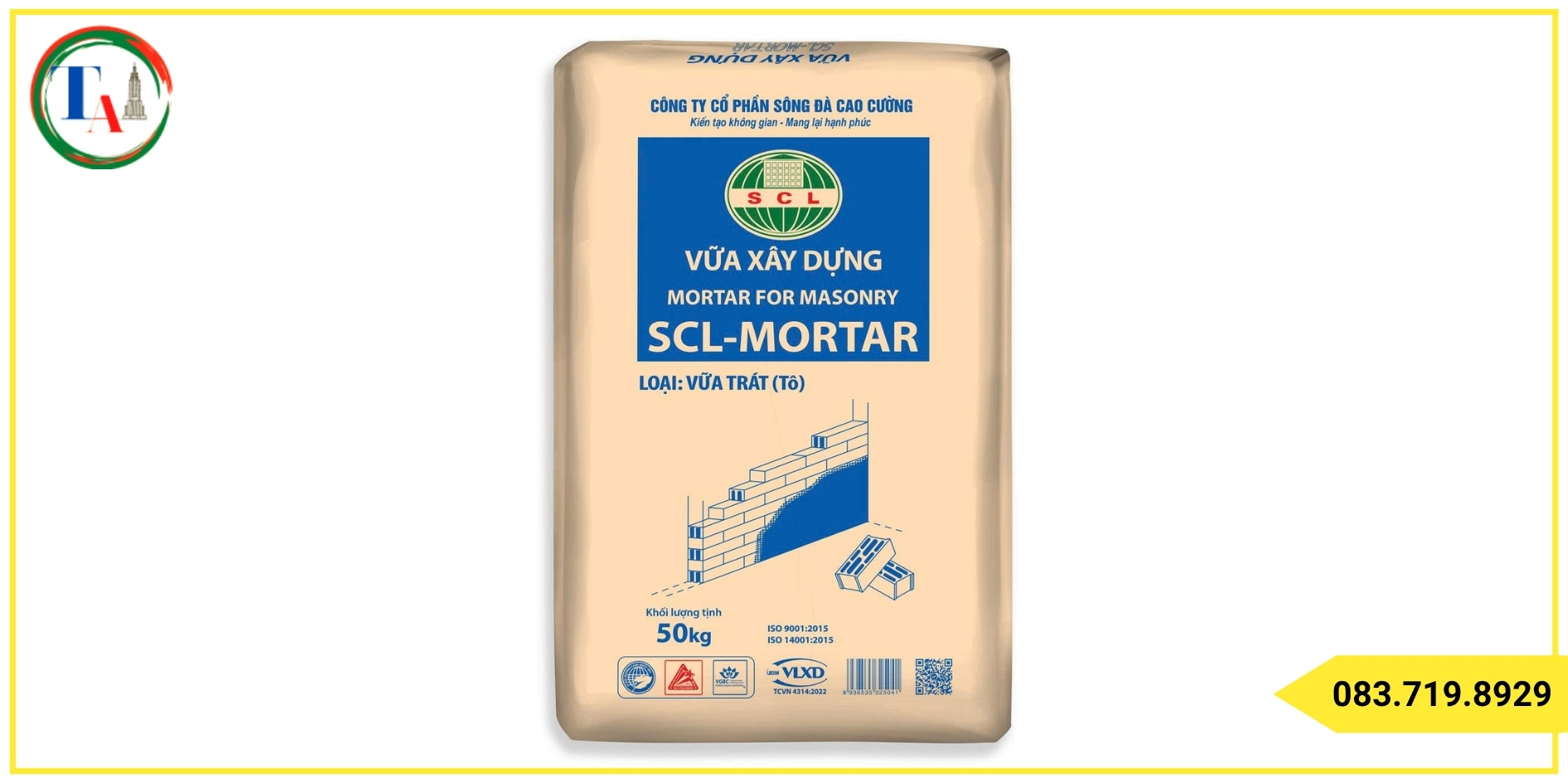 Vữa trát trộn sẵn SCL - Mortar là gì?