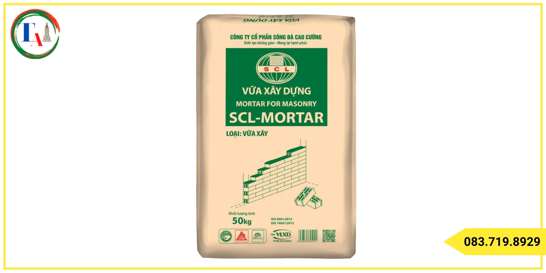 Vữa xây trộn sẵn SCL - Mortar là gì?