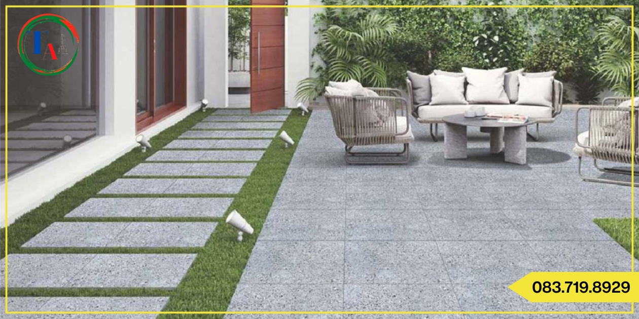 Quy trình cung cấp gạch trang trí sân vườn tại Bình Chánh