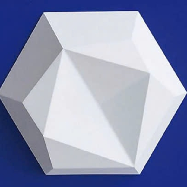 Gạch ốp trang trí bê tông 3D hình lục giác