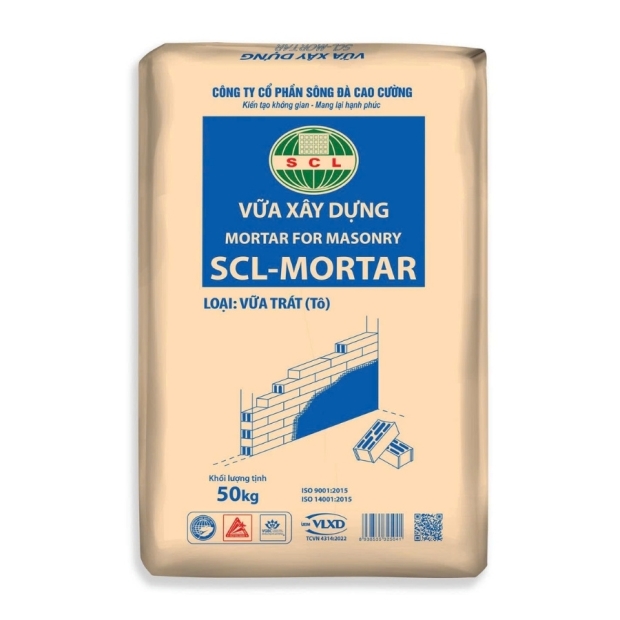 VỮA TRÁT TRỘN SẴN SCL - MORTAR